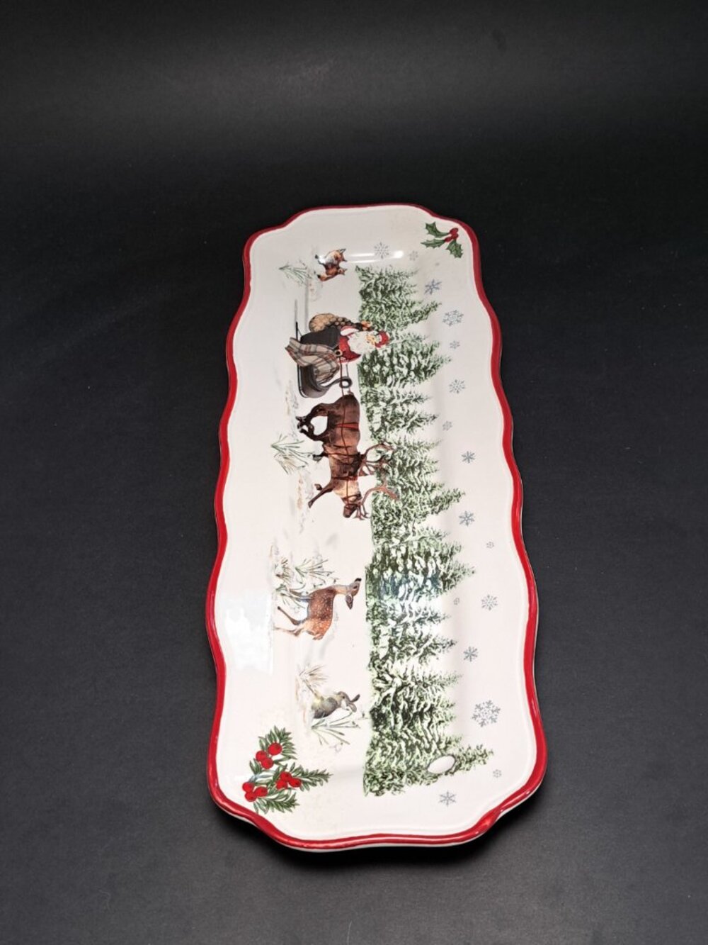 Better Homes and Gardens Christmas Serving Appetizer Platter